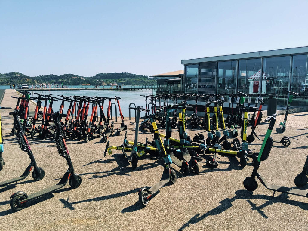 cluttered-shared-scooters-voi-wind-lime-bird